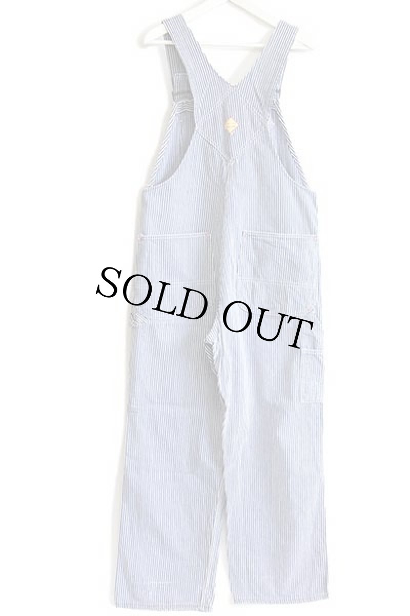 画像3: 50s USA製 PENNEY'S PAYDAY ランダムヒッコリー ストライプ オーバーオール (3)