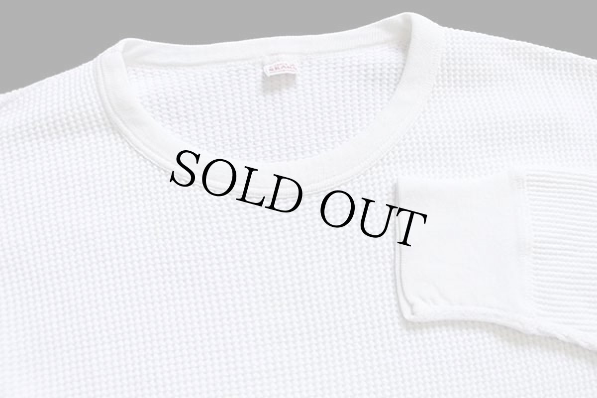 画像5: 60s SEARS コットン サーマルシャツ ナチュラル XL (5)