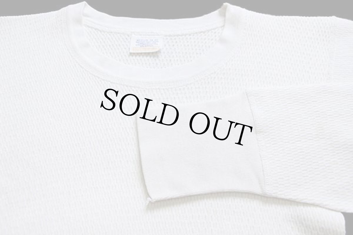 画像4: 70s Sears サーマルシャツ ナチュラル M (4)