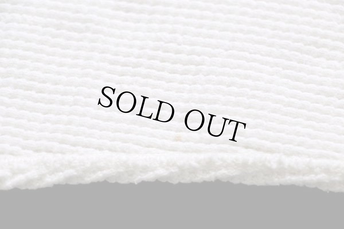 画像6: 70s Sears コットン サーマルシャツ ナチュラル L (6)