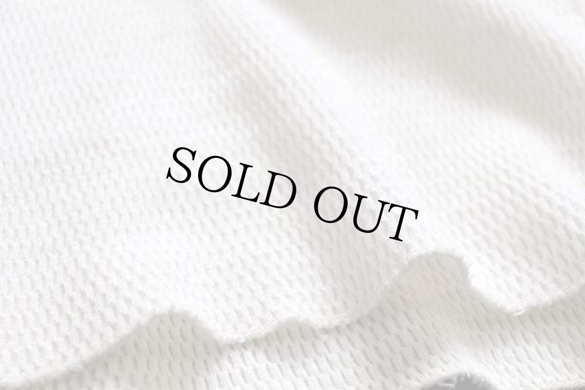 画像6: 80s 米軍 コットン サーマルシャツ ナチュラル M★G (6)