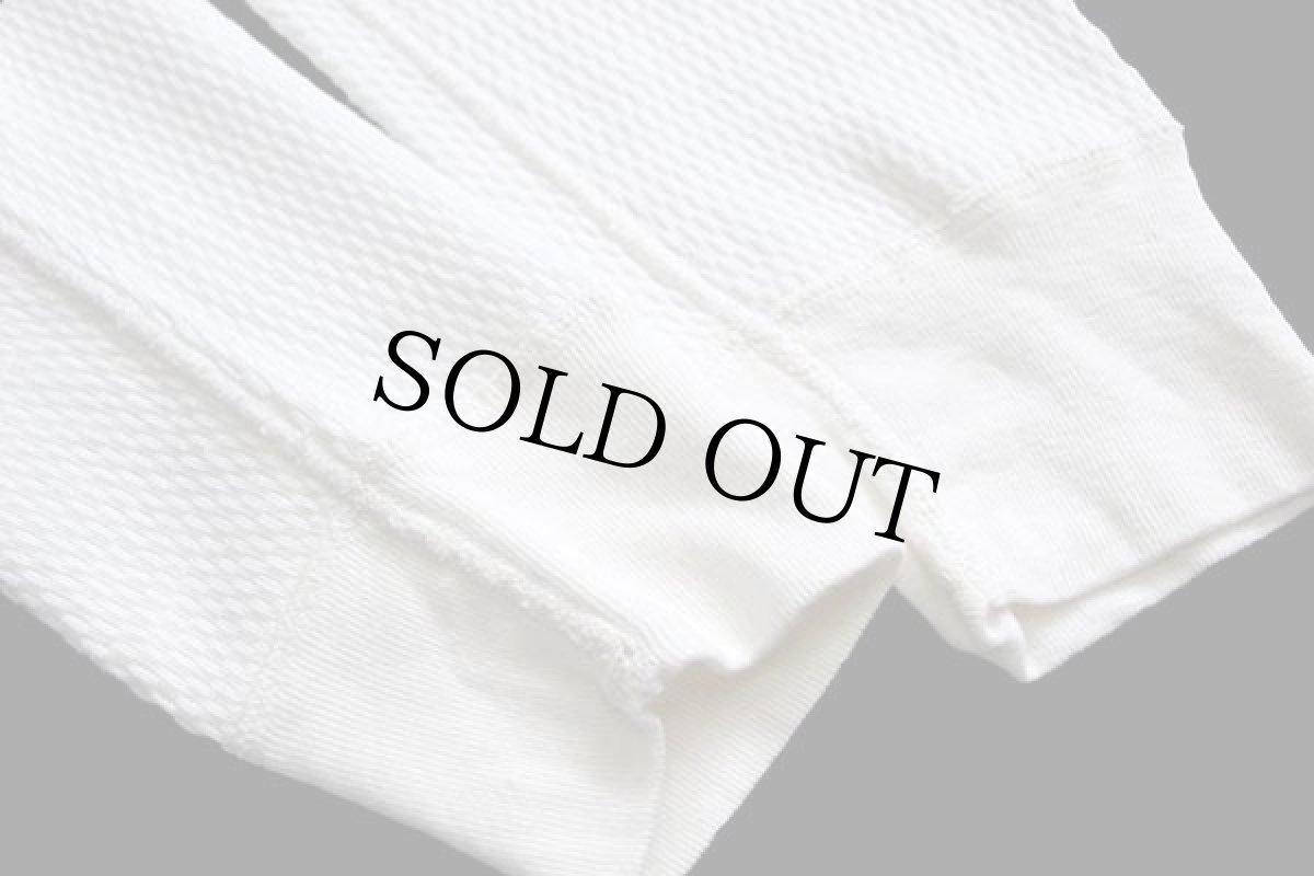 画像7: 80s 米軍 コットン サーマルシャツ ナチュラル M★E (7)