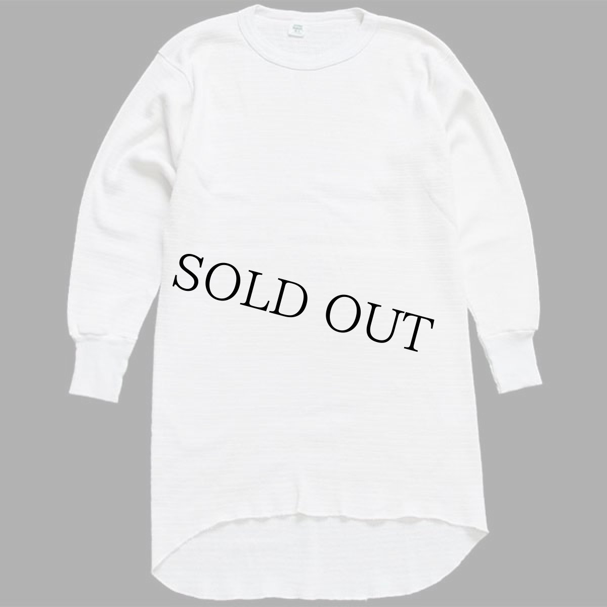 画像2: 80s USA製 Hanes サーマルシャツ ナチュラル XL (2)