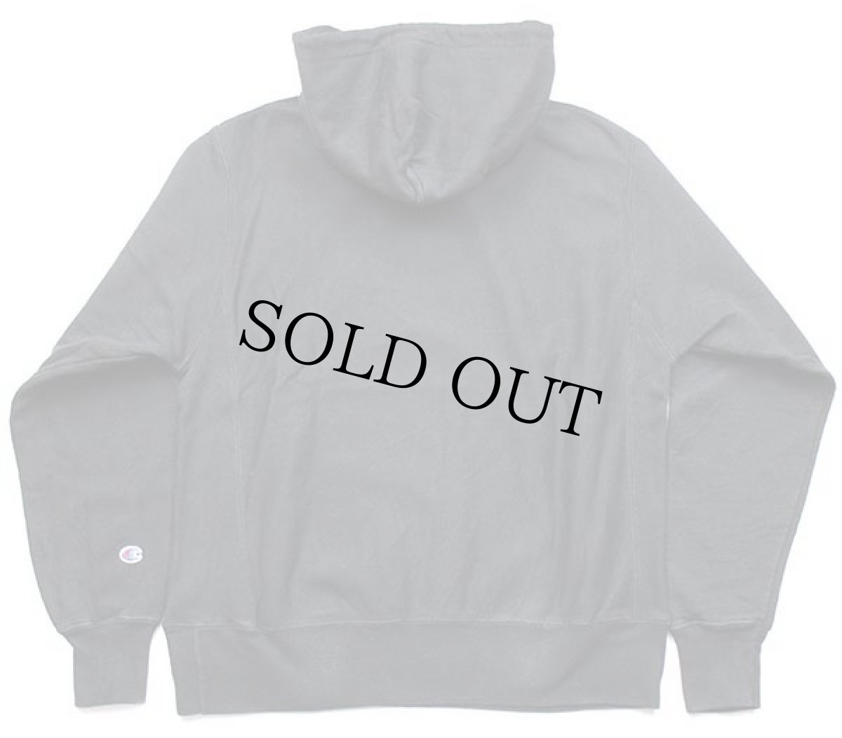 画像2: Championチャンピオン ワンポイント リバースウィーブ スウェットパーカー 黒 M (2)