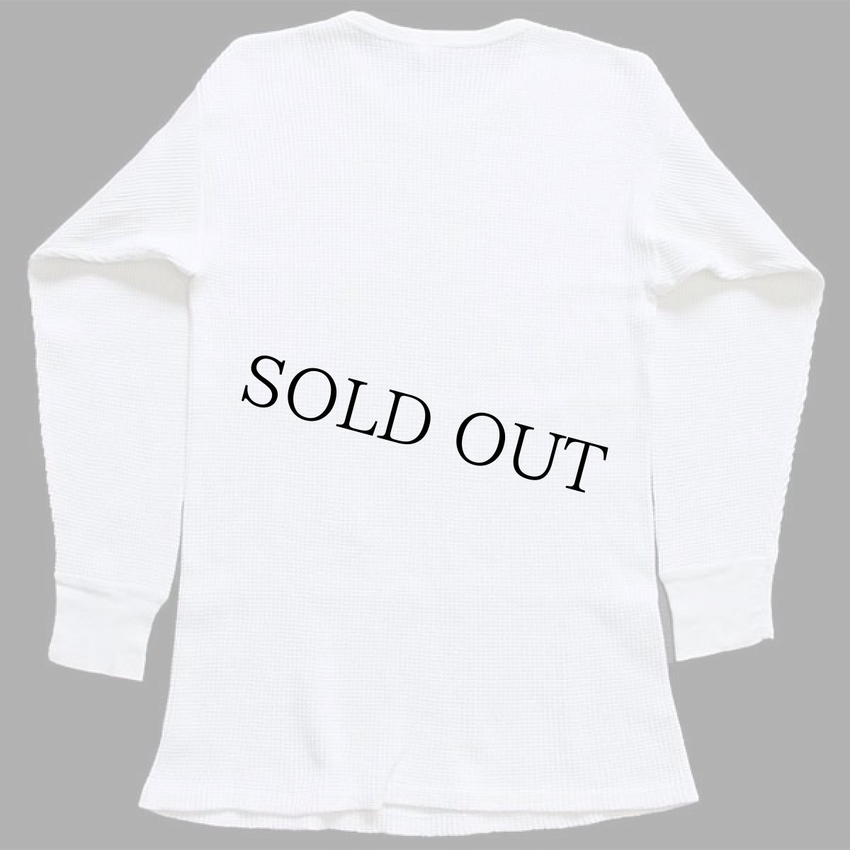 画像3: 60s SEARS コットン サーマルシャツ ナチュラル XL (3)