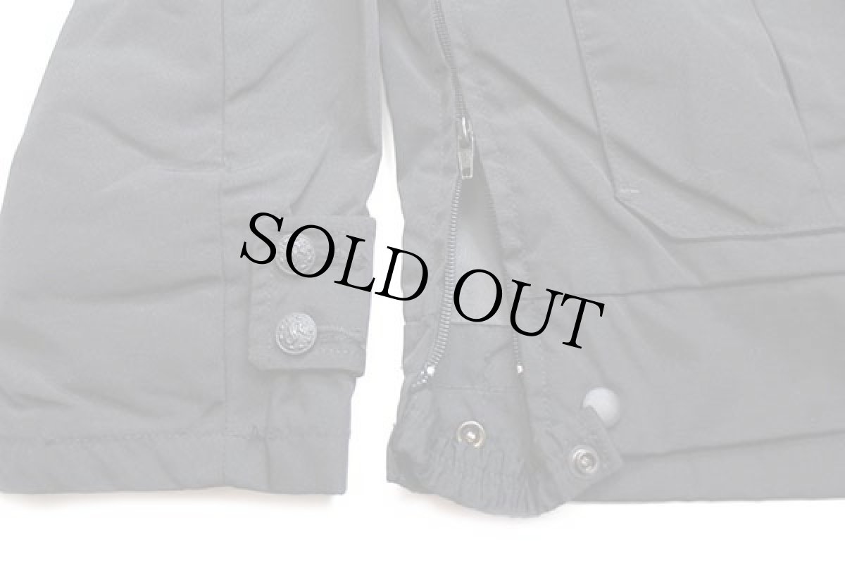 画像6: USA製 Blauer テープ付き キルティングライナー GORE-TEXゴアテックス ポリスマンジャケット 黒 42R (6)