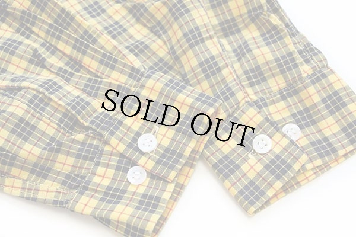 画像6: 50s USA製 McGREGORマクレガー チェック コットン オープンカラーシャツ S (6)