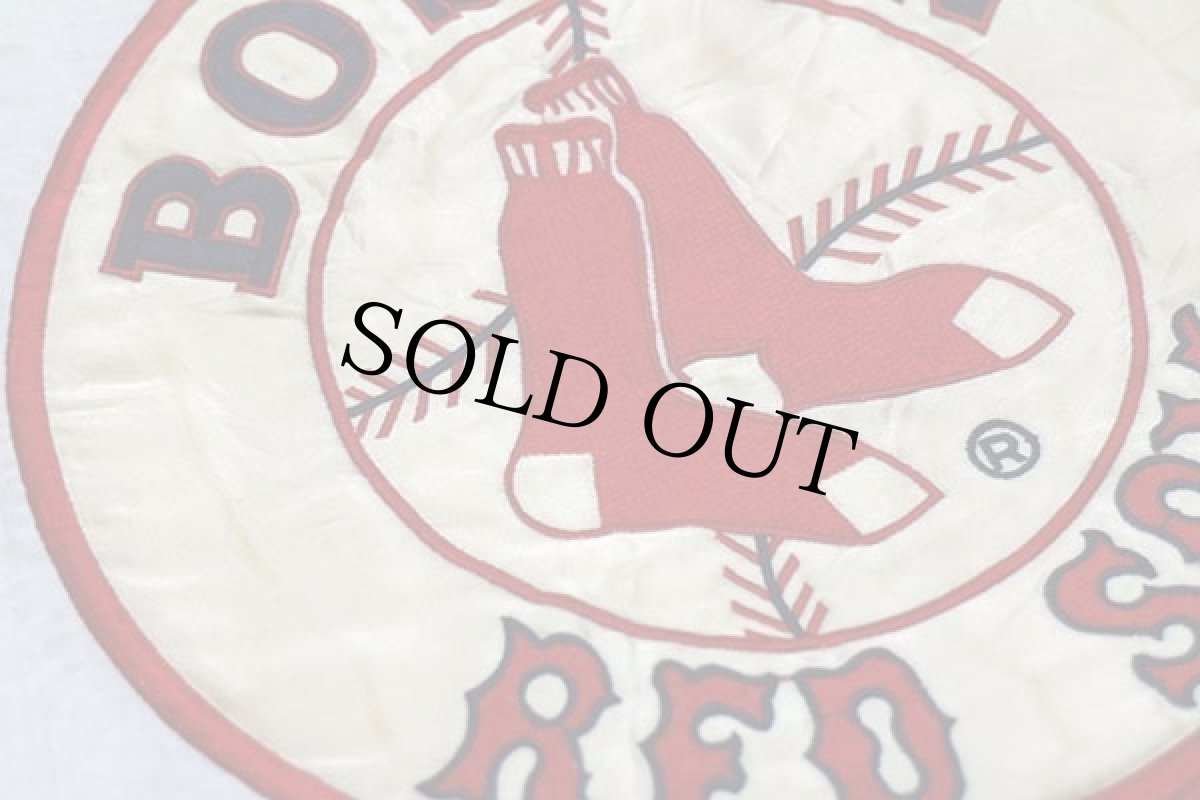 画像8: 90s STARTERスターター MLB BOSTON RED SOX 刺繍 マルチカラー プルオーバー 中綿入り ナイロンパーカー M (8)