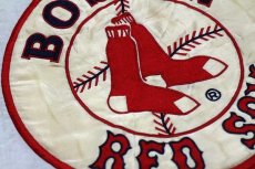 画像8: 90s STARTERスターター MLB BOSTON RED SOX 刺繍 マルチカラー プルオーバー 中綿入り ナイロンパーカー M (8)