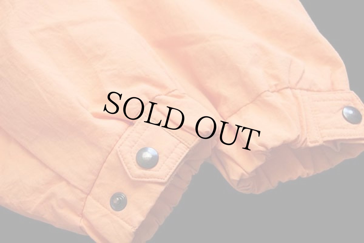 画像7: 90s SCHOFFEL ハーフジップ プルオーバー GORE-TEXゴアテックス Tactel ナイロンジャケット 薄オレンジ 48 (7)