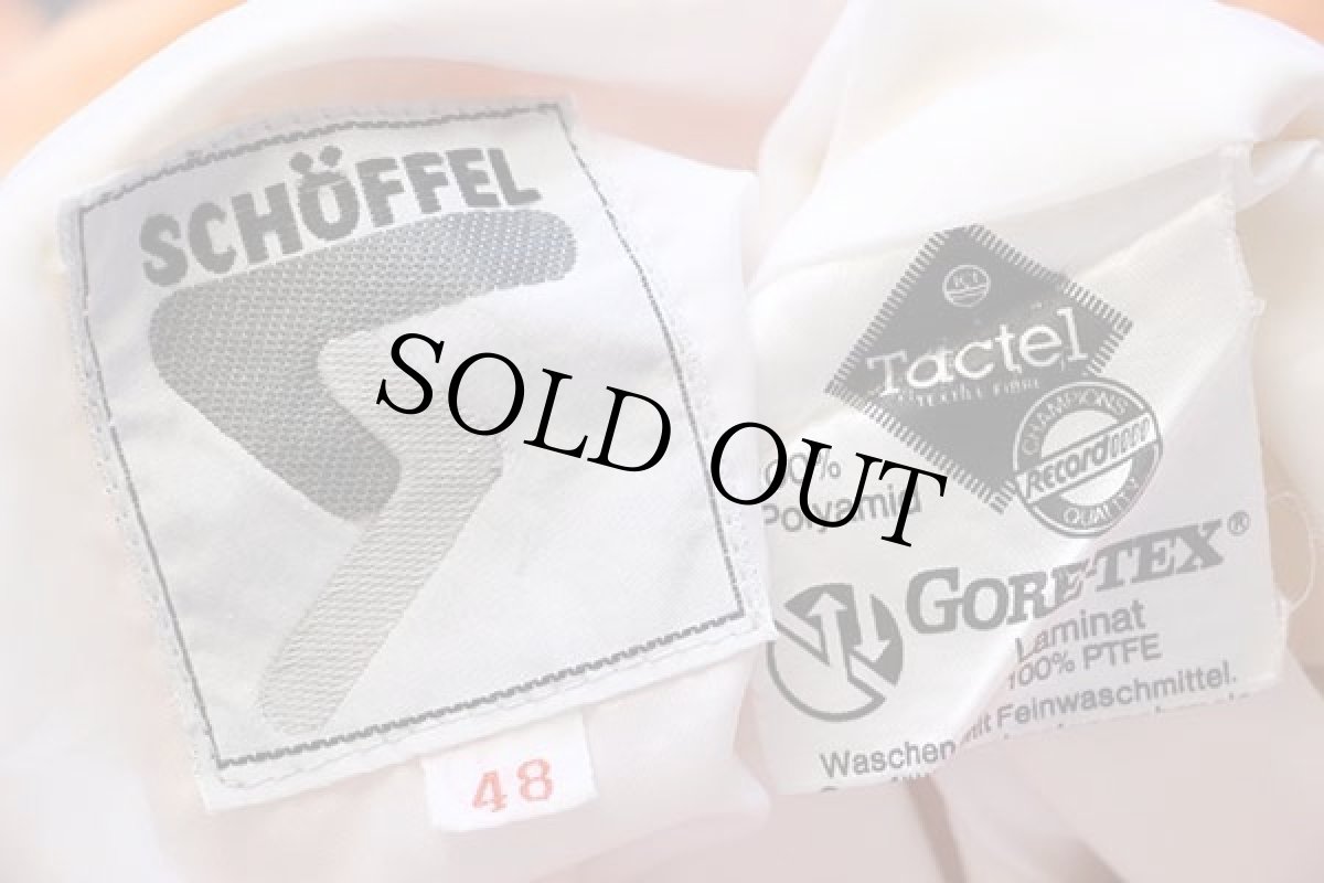画像4: 90s SCHOFFEL ハーフジップ プルオーバー GORE-TEXゴアテックス Tactel ナイロンジャケット 薄オレンジ 48 (4)