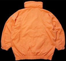 画像2: 90s SCHOFFEL ハーフジップ プルオーバー GORE-TEXゴアテックス Tactel ナイロンジャケット 薄オレンジ 48 (2)