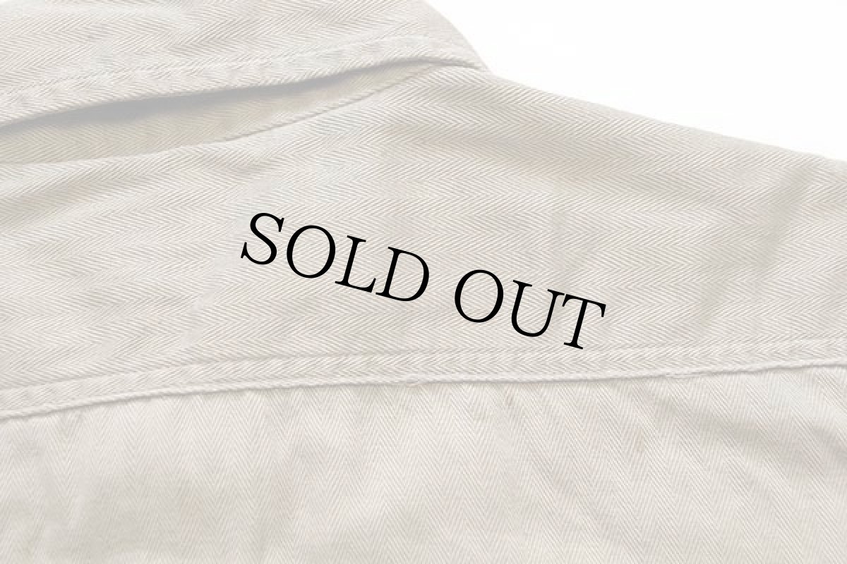 画像5: 50s J.C.PENNEY TOP-N-BOTTOM HBT ヘリンボーンツイル ワークシャツ カーキ 15 (5)