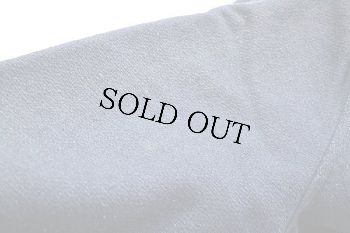 画像10: 70s BUTWINバトウィン Jerrors appleton Westチェーン刺繍 メルトン ウール スタジャン ブルー×オレンジ (10)