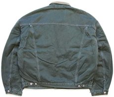 画像2: 90s Levi'sリーバイス キルティングライナー コットンツイルジャケット 4ポケット モスグリーン★ユーロ (2)