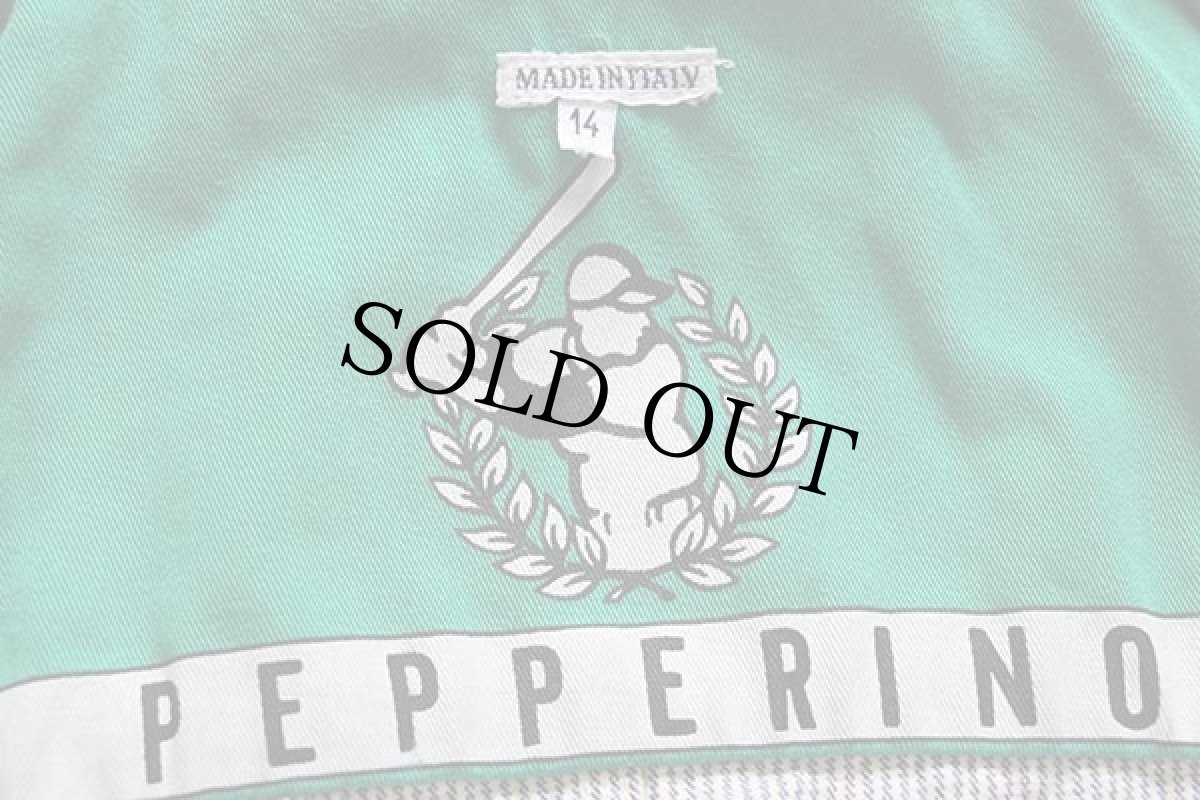 画像4: 90s イタリア製 PEPPERINO ヒッコリー ストライプ カバーオール 14 (4)