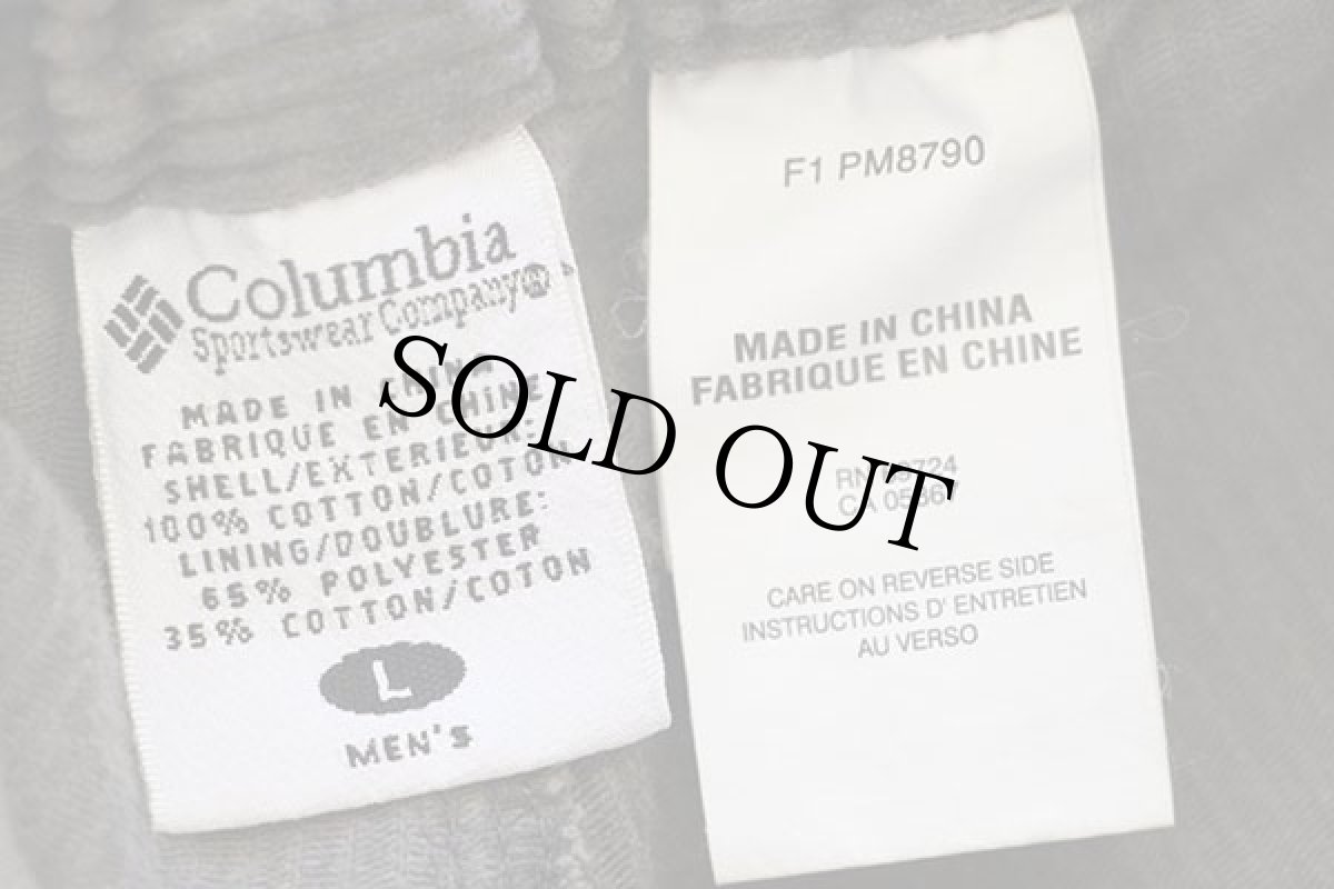 画像6: 00s Columbiaコロンビア コットン 太畝 コーデュロイ クライミングパンツ グリーングレー L (6)