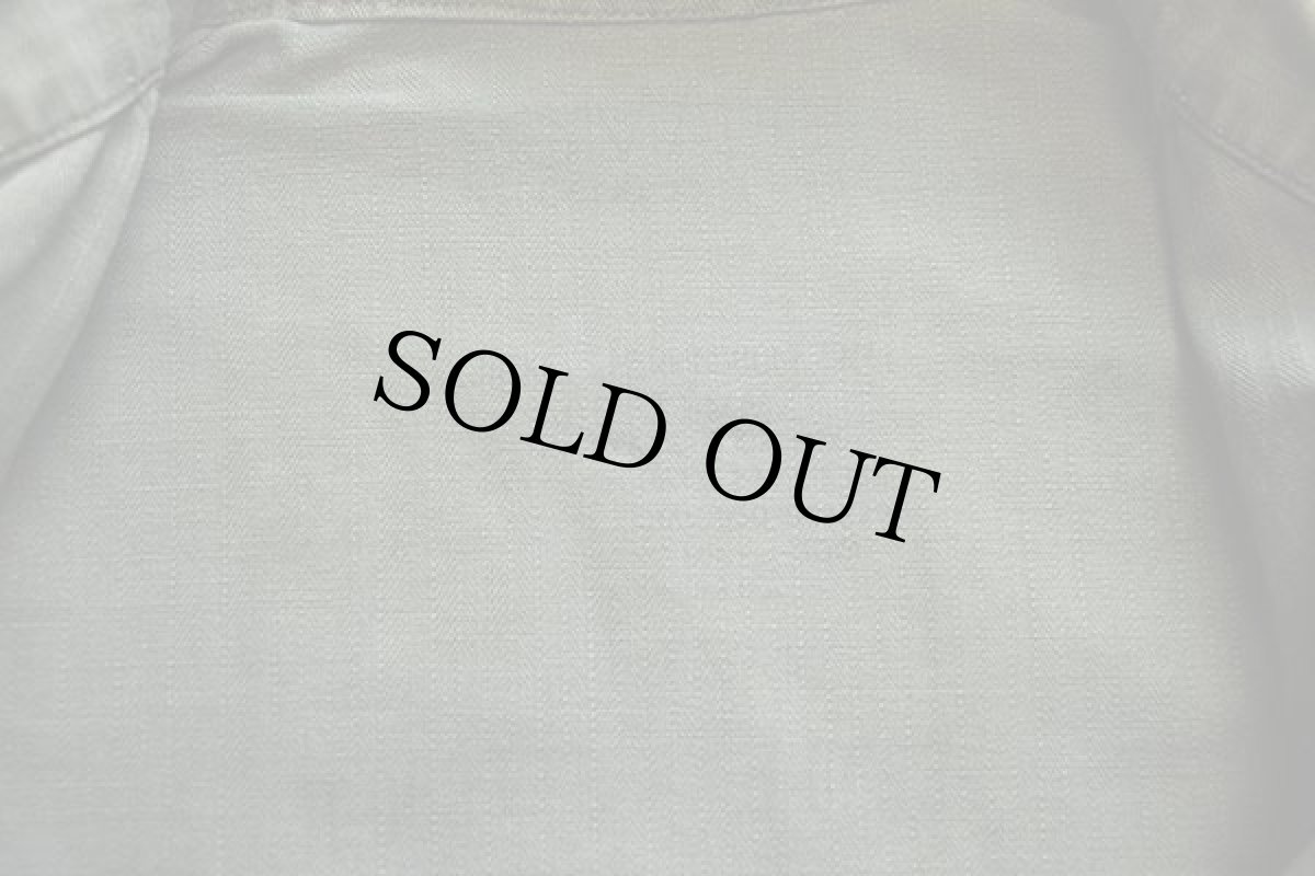 画像4: 40s 米軍 U.S.ARMY M-47 HBT ヘリンボーンツイルジャケット ユーティリティシャツ ボロ ペンキ飛び オリーブドラブ S (4)