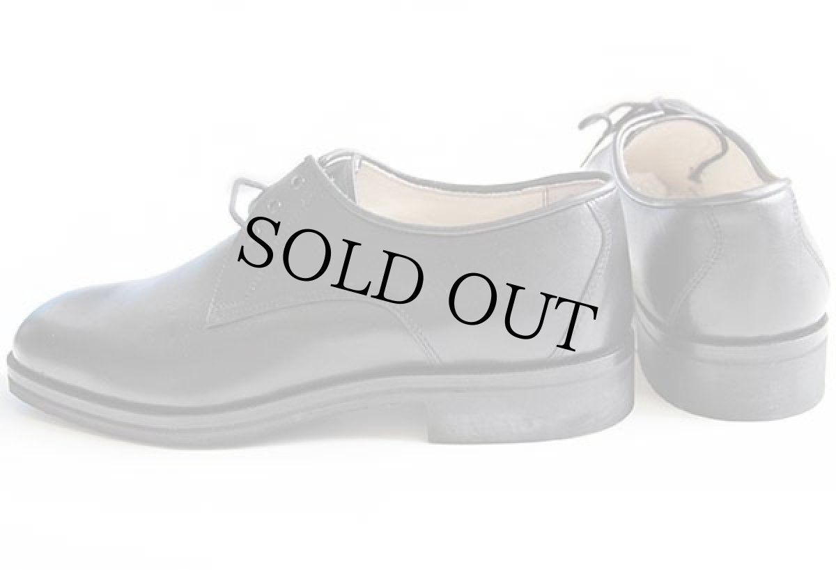 画像2: デッドストック★90s イタリア軍 サービスシューズ 黒 42★A オフィサー (2)