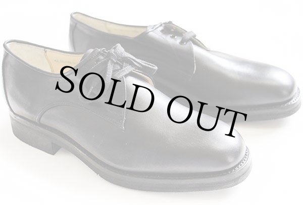 デッドストック☆90s イタリア軍 サービスシューズ 黒 42☆B