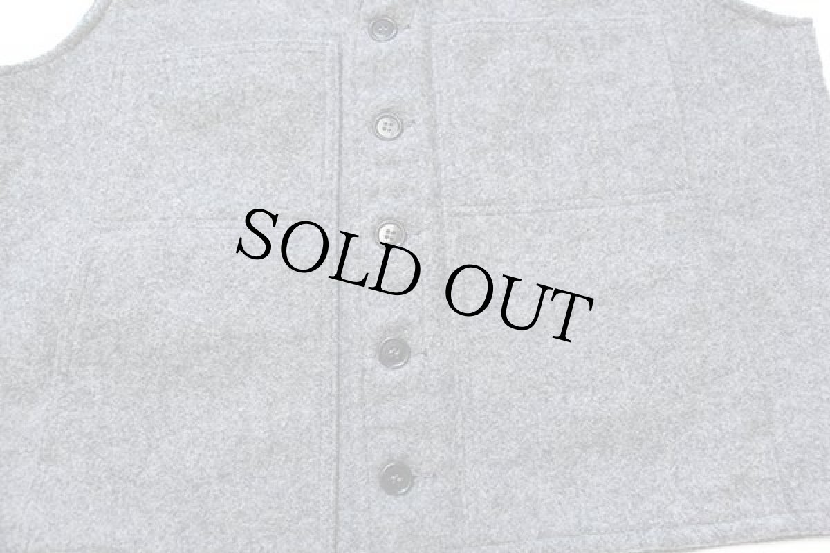 画像5: 90s FILSONフィルソン マッキーノ ウールベスト グレー (5)