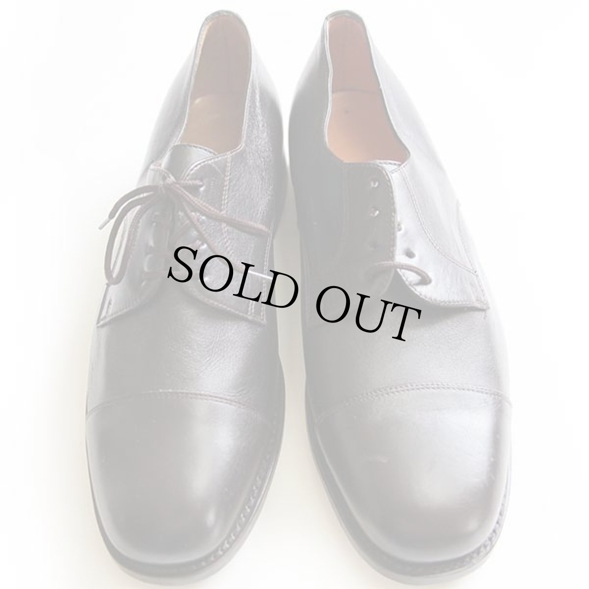 画像3: デッドストック★イタリア軍 ストレートチップ サービスシューズ 焦げ茶 43★A オフィサー (3)