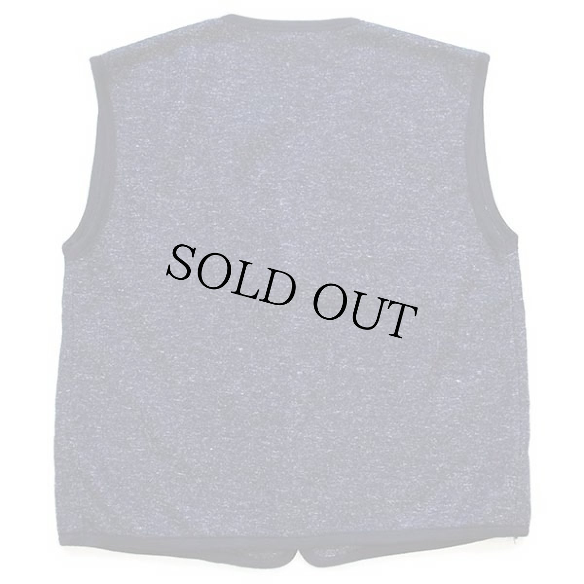 画像2: オーストリア製 GIESSWEIN スエードレザー切り替え チロリアン ボイルドウール×リネン ベスト 杢ネイビー 5 (2)