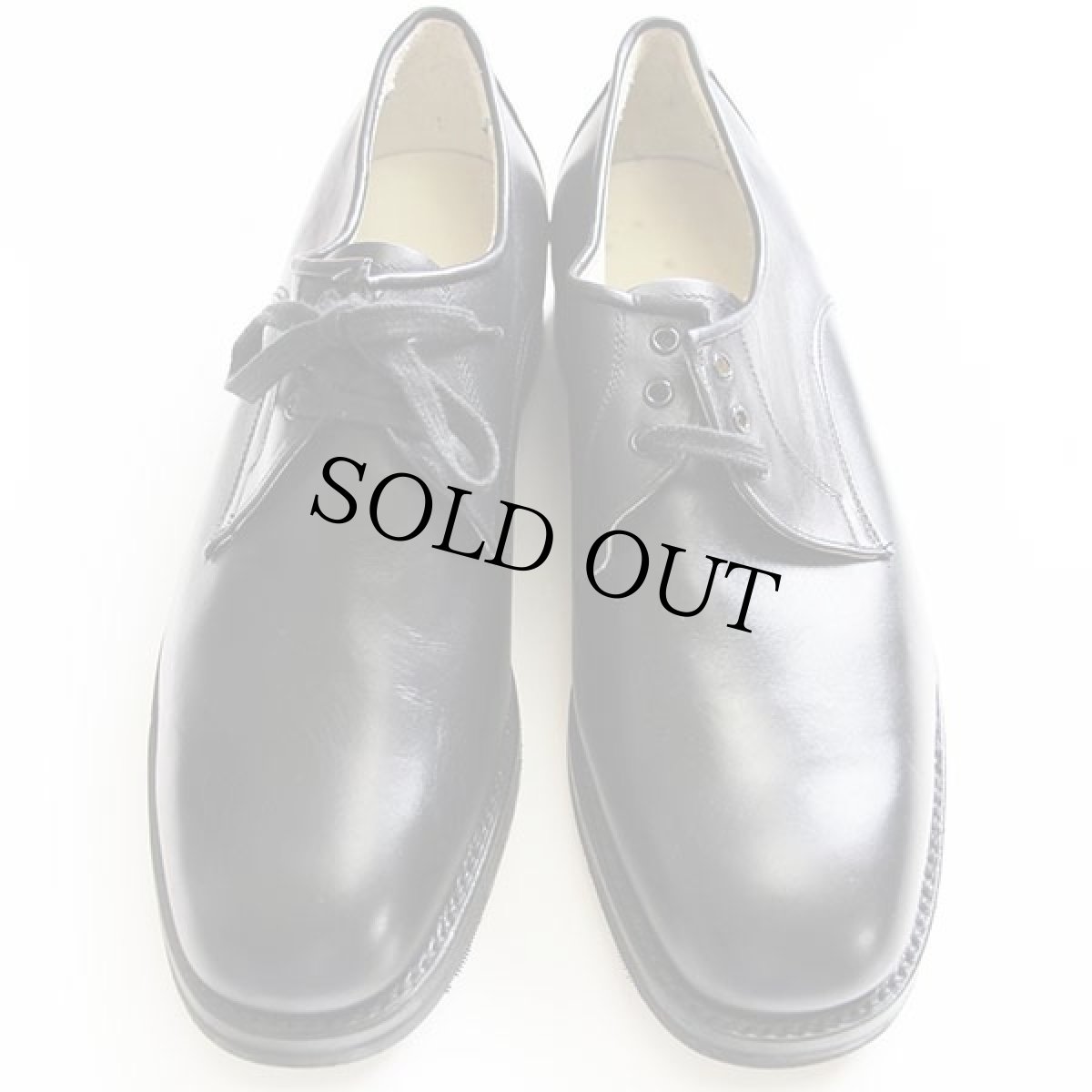 画像3: デッドストック★90s イタリア軍 サービスシューズ 黒 42★B オフィサー (3)