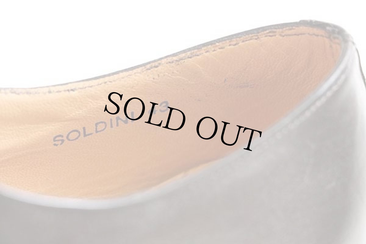 画像5: デッドストック★イタリア軍 ストレートチップ サービスシューズ 焦げ茶 43★B オフィサー (5)