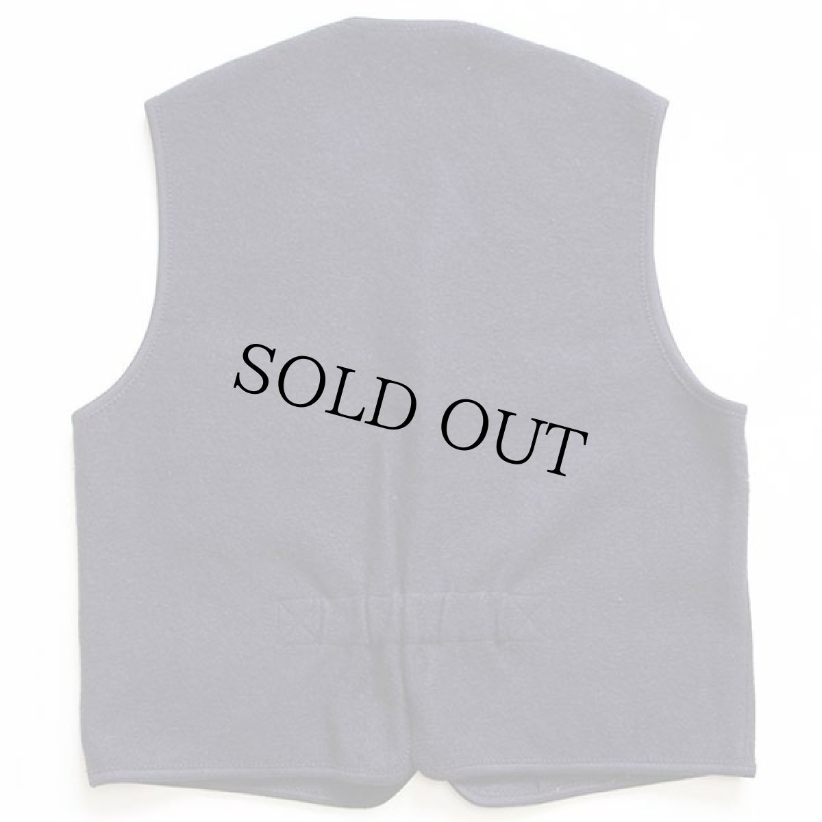 画像2: オーストリア製 GIESSWEIN チロリアン ボイルドウール ベスト ネイビー 52 (2)