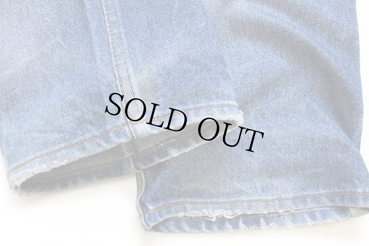 画像9: 80s USA製 Levi'sリーバイス 505 デニムパンツ ヒゲ W34★120 (9)