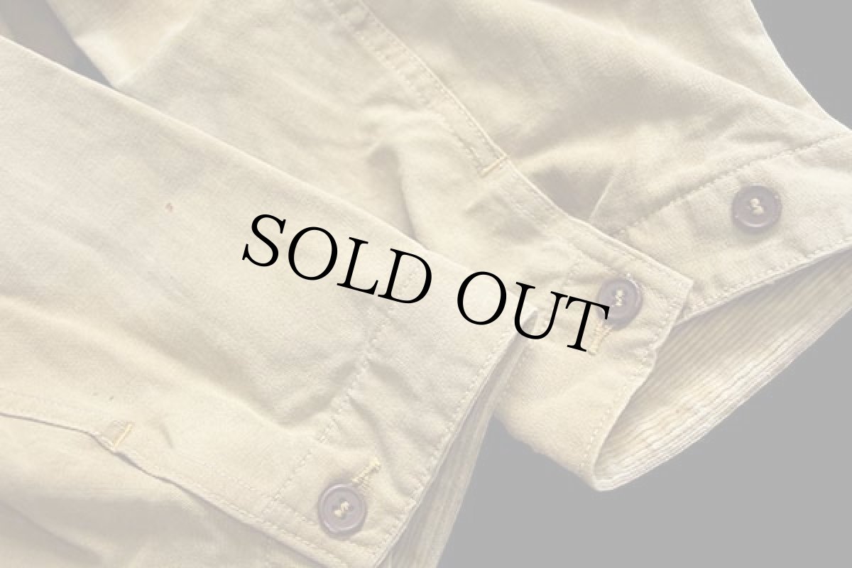 画像7: 50s UNKNOWN ダック地 ハンティングジャケット ブラウン フェード (7)