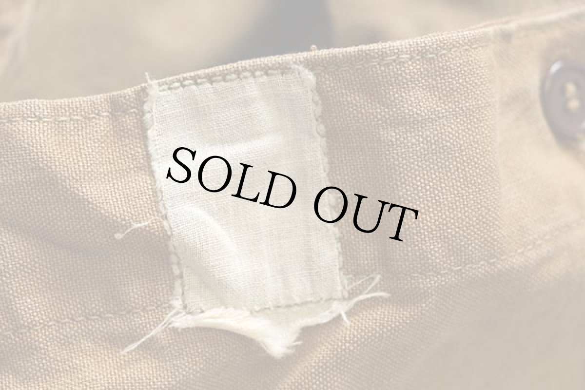 画像4: 50s UNKNOWN ダック地 ハンティングジャケット ブラウン フェード (4)