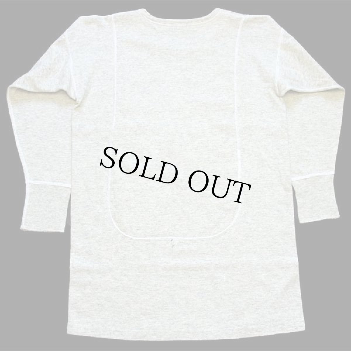 画像2: 40s 米軍 U.S.NAVY N-1 ウール×コットン アンダーシャツ オートミール (2)