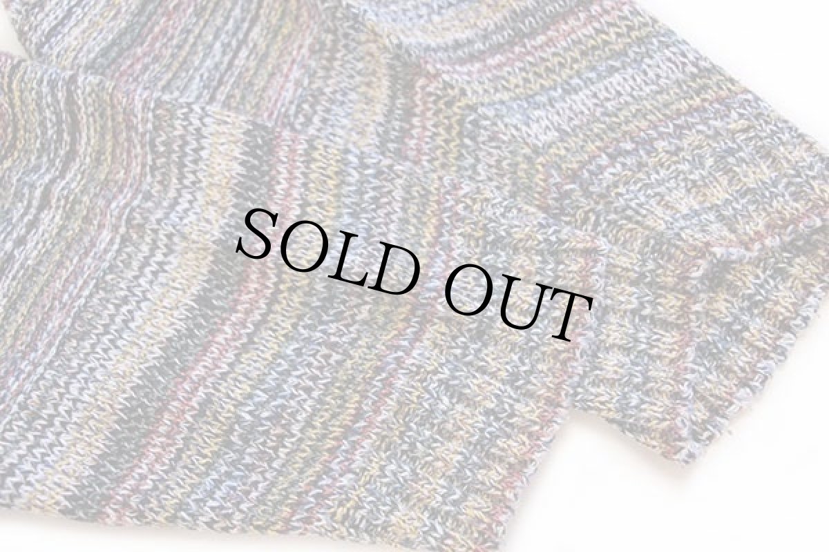 画像6: 90s イタリア製 New Coast ラグ柄 ヘンリーネック コットンニット セーター 54 (6)