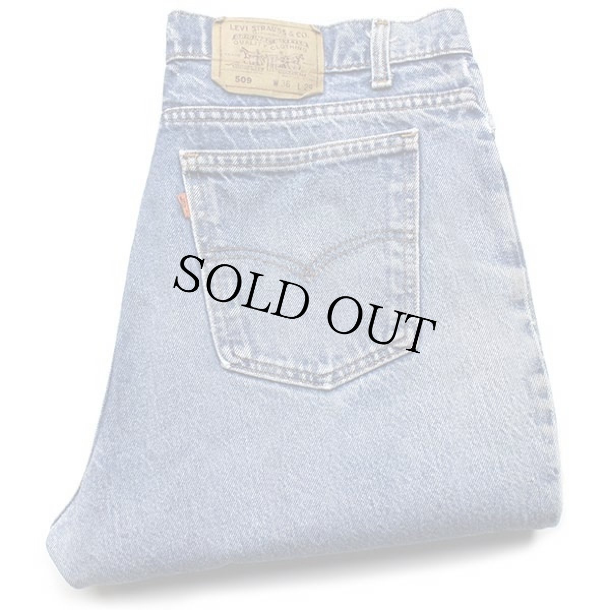 画像1: 90s USA製 Levi'sリーバイス 509 デニムパンツ ヒゲ w36 L29★SDP2203 (1)
