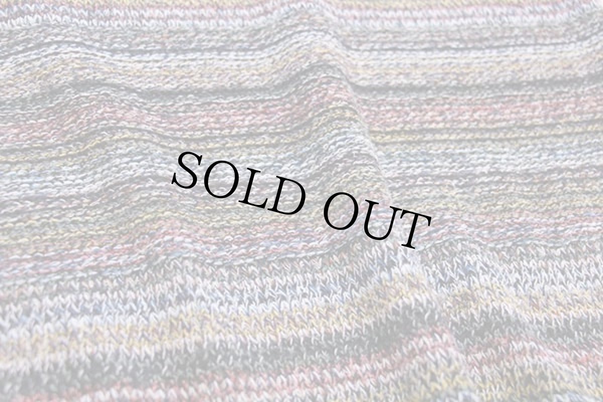 画像5: 90s イタリア製 New Coast ラグ柄 ヘンリーネック コットンニット セーター 54 (5)