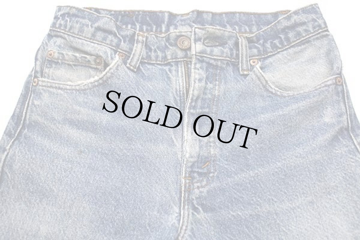 画像4: 80s USA製 Levi'sリーバイス 505 ダメージ デニムパンツ ヒゲ w29★SDP2207 (4)