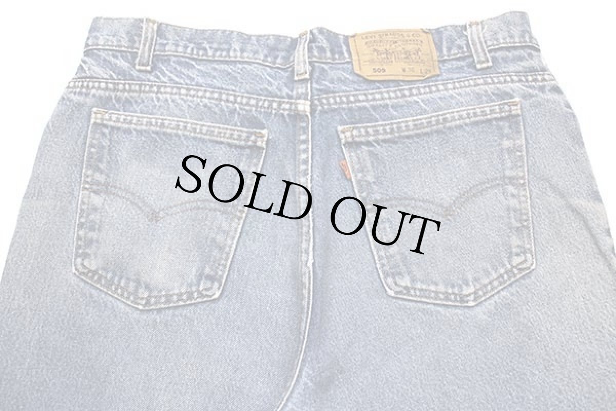 画像5: 90s USA製 Levi'sリーバイス 509 デニムパンツ ヒゲ w36 L29★SDP2203 (5)