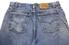 画像5: 90s USA製 Levi'sリーバイス 509 デニムパンツ ヒゲ w36 L29★SDP2203 (5)