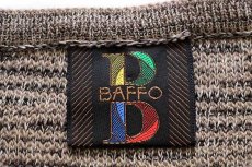 画像4: 90s BAFFO 編み柄 コットン×アクリルニット セーター 52 (4)