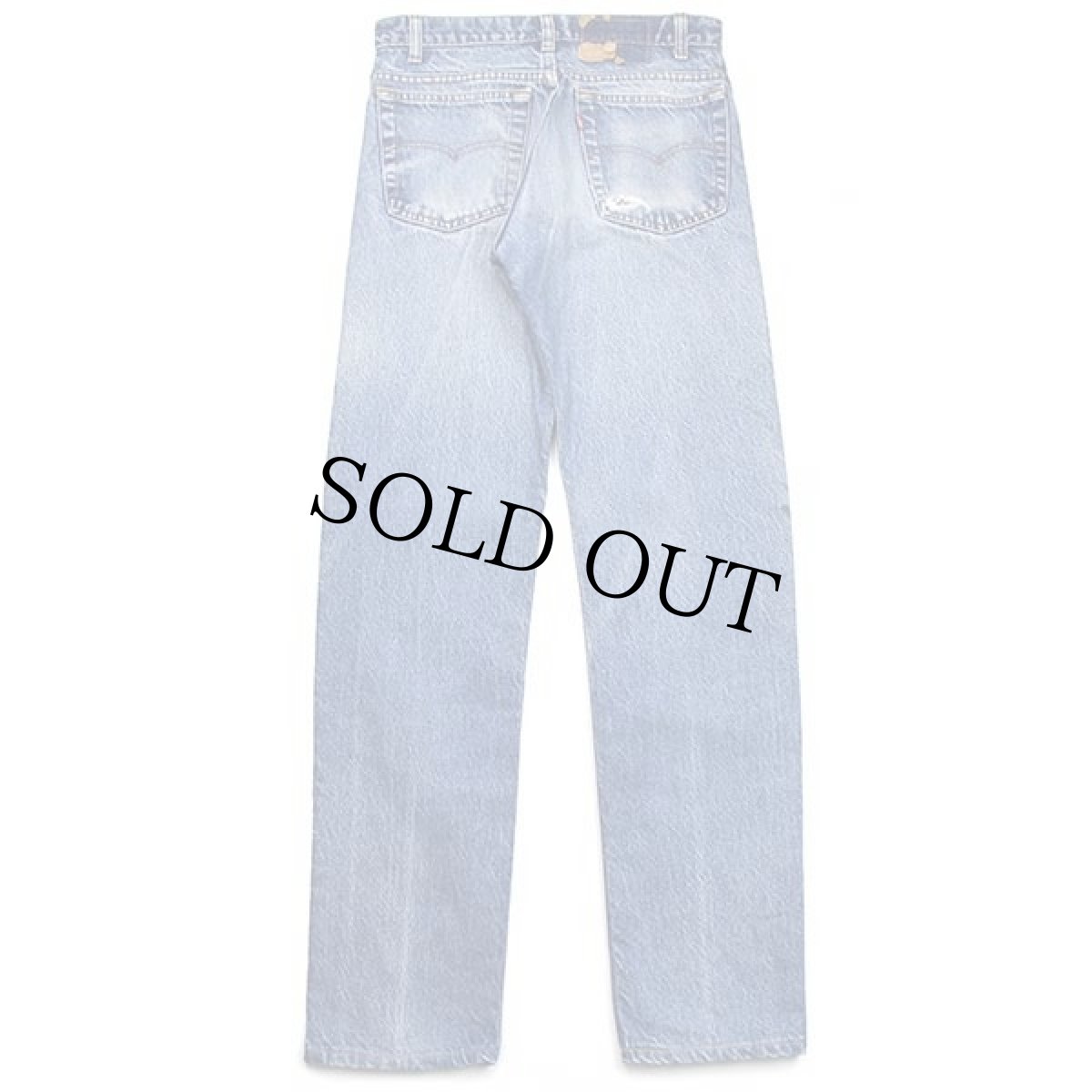 画像3: 80s USA製 Levi'sリーバイス 505 ダメージ デニムパンツ ヒゲ w29★SDP2207 (3)