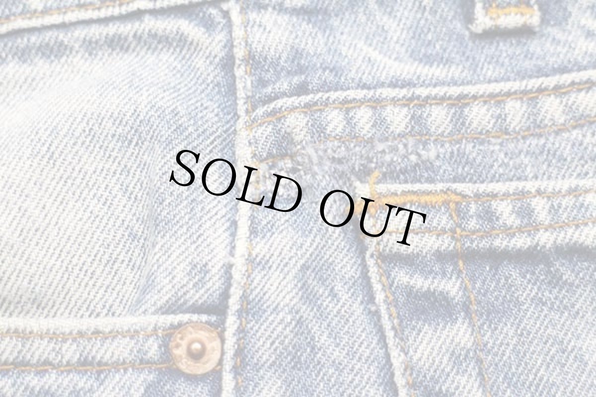 画像10: 80s USA製 Levi'sリーバイス 505 ダメージ デニムパンツ ヒゲ w29★SDP2207 (10)