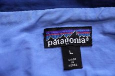 画像4: 90s patagoniaパタゴニア Baggies Jacket コットン×ナイロン バギーズジャケット 青紺 L (4)