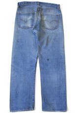 画像3: 70s USA製 Levi'sリーバイス 501 シングル 66前期 デニムパンツ w34 (3)