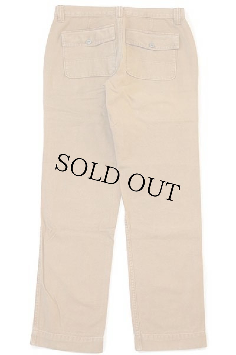 画像3: LANDS'ENDランズエンド サンプル ダック地 ブッシュパンツ 茶 32 (3)