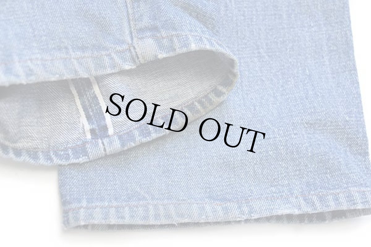 画像9: 70s USA製 Levi'sリーバイス 501 シングル 66前期 デニムパンツ w34 (9)