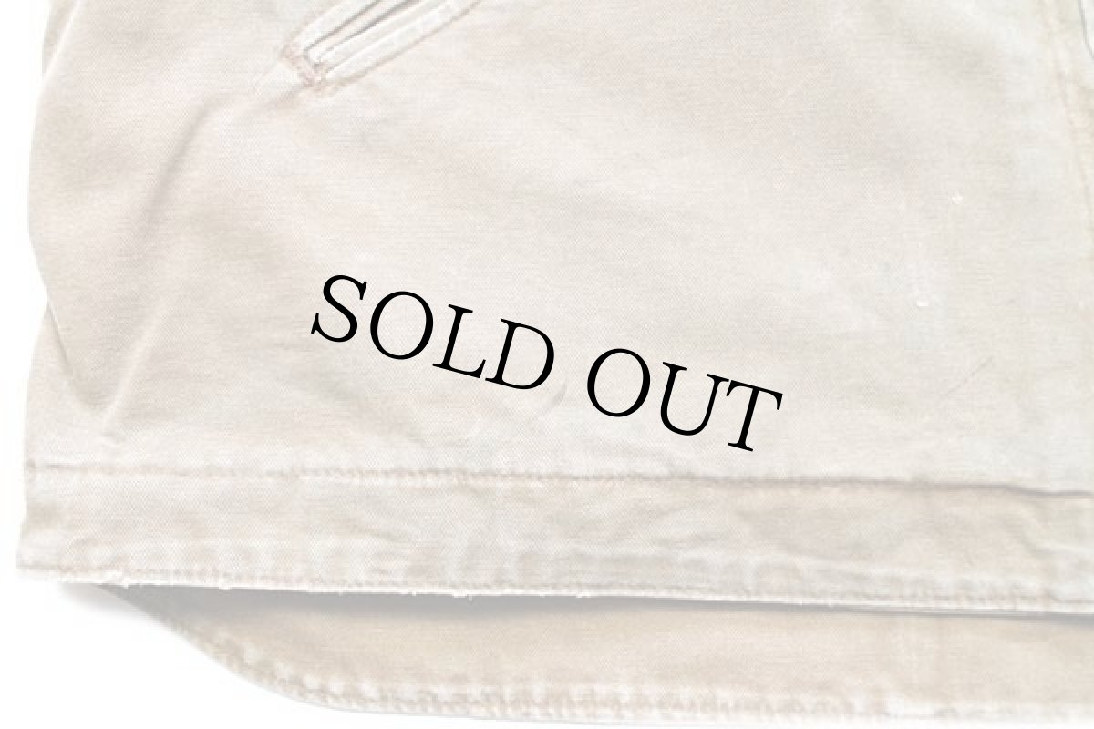 画像6: 00s メキシコ製 carharttカーハート シェルパラインド サンドストーン ダック地 シエラジャケット ボロ 茶 XL (6)