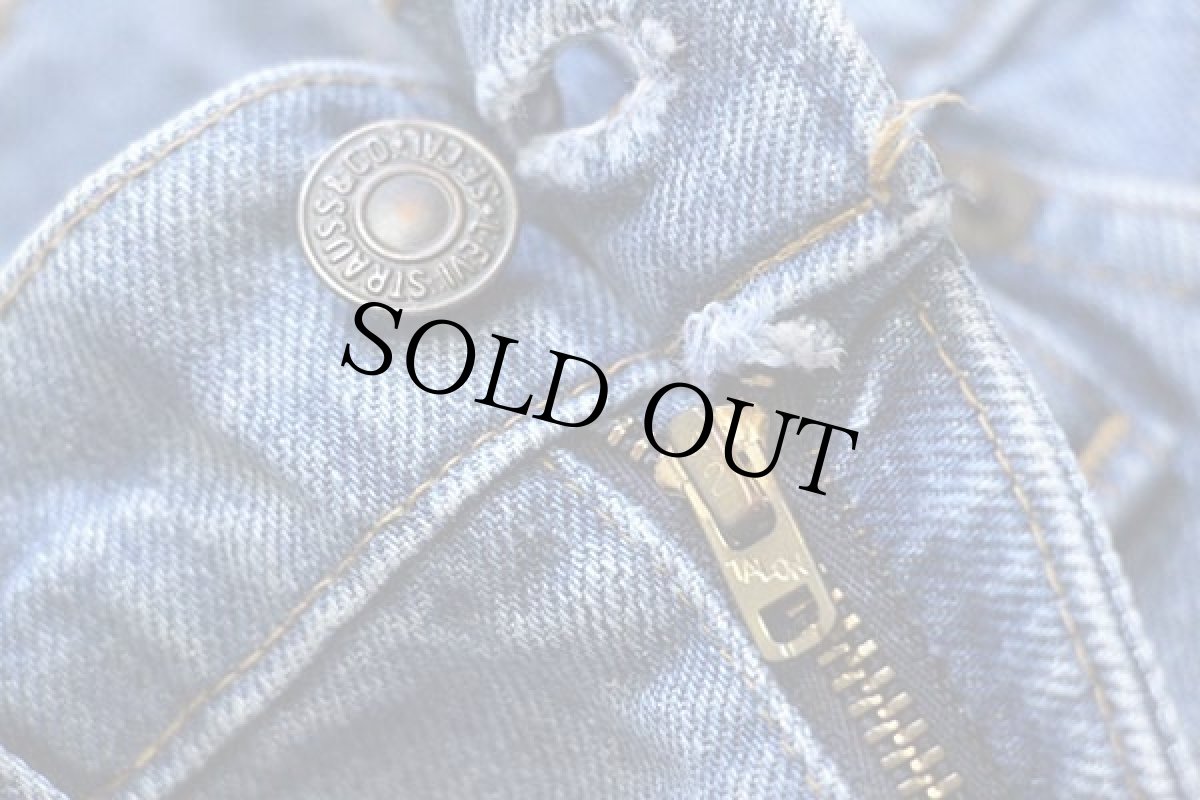 画像8: 80s USA製 Levi'sリーバイス 505 デニムパンツ w29 L29★122 (8)