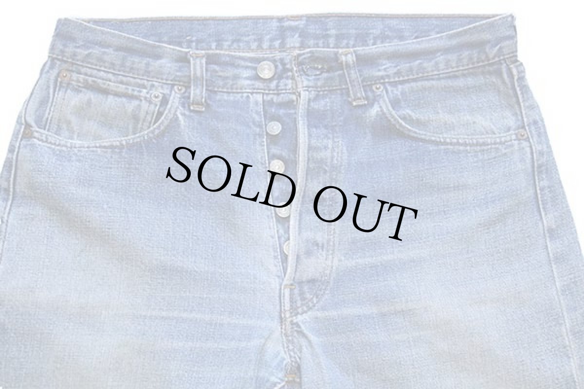 画像4: 70s USA製 Levi'sリーバイス 501 シングル 66前期 デニムパンツ w34 (4)